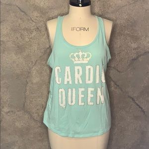 Cardio queen Workout racerback